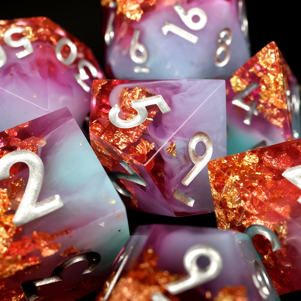 Arcane Fusion | Sharp Edge Dice | 7 Piece Set