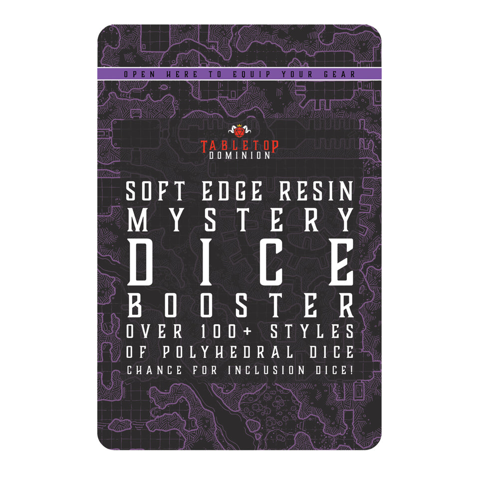 Mystery Dice Booster | Soft Edge Resin Set