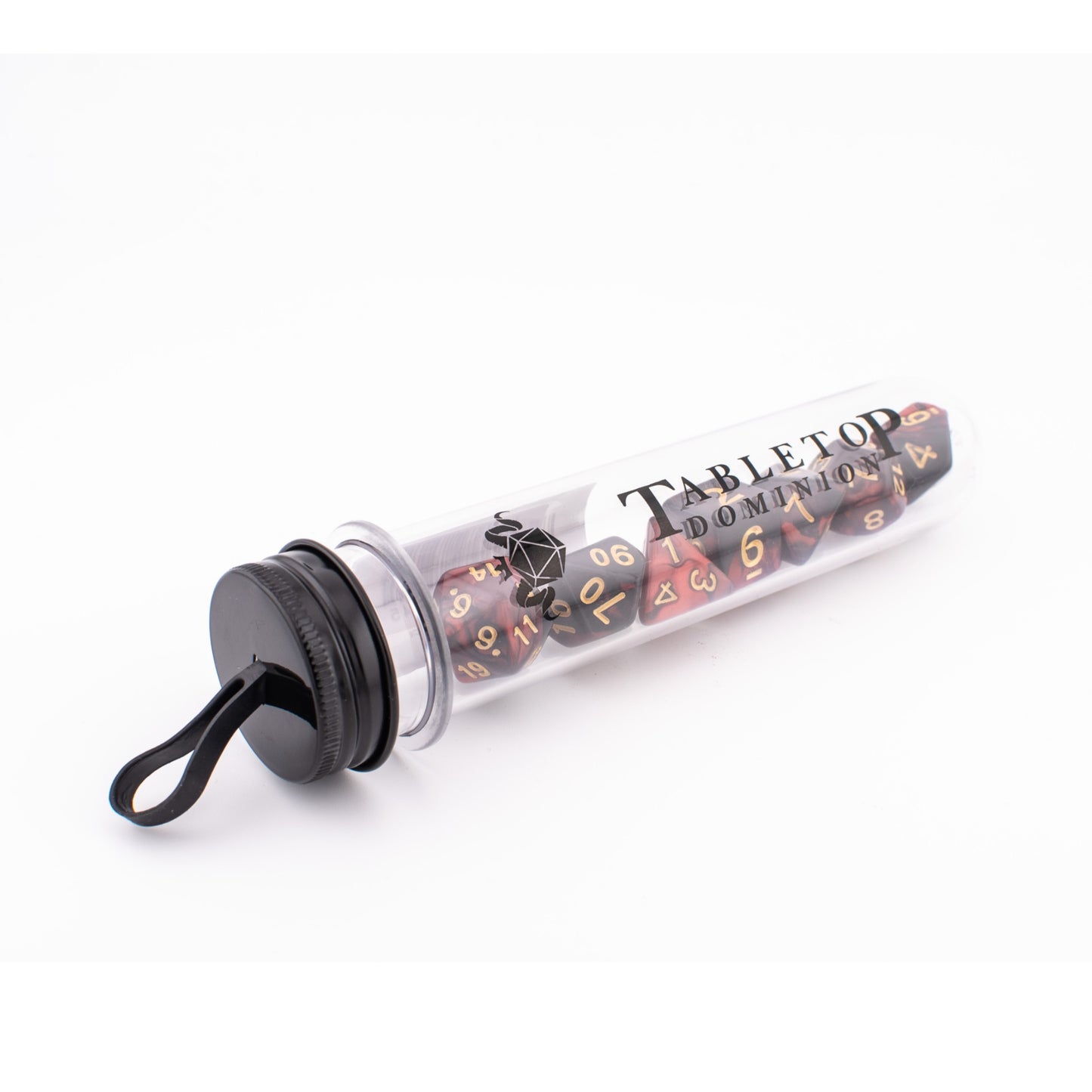 Blood Ritual | Round Edge Acrylic Dice | 7 Piece Set