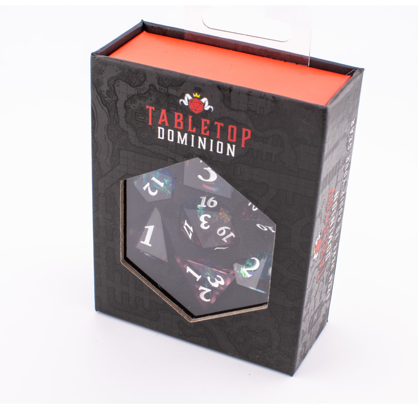 Nebula Voyager | Sharp Edge Resin Dice | 7 Piece Set