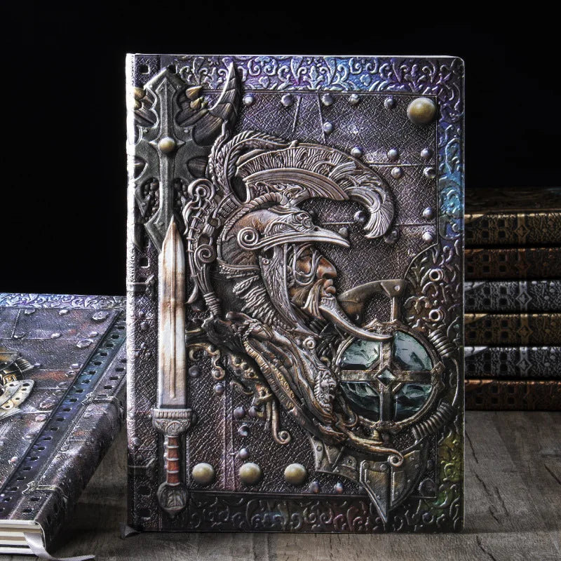Valorcrest Ledger D&D Player Journal | Coloured Embossed Hardback
