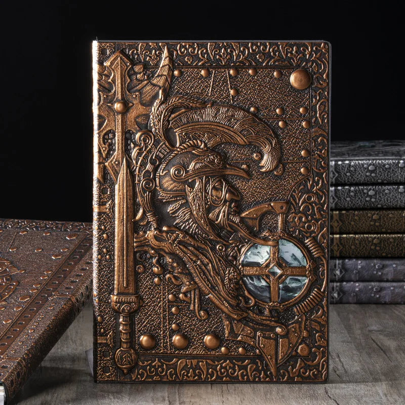 Valorcrest Ledger D&D Player Journal | Copper Embossed Hardback