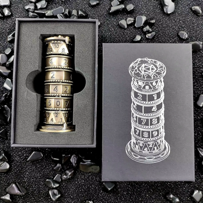 Barrel Dice Spinner | Gold