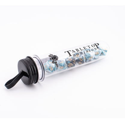 Whispering Depths | Soft Edge Acrylic Dice Set | 7 Piece Set