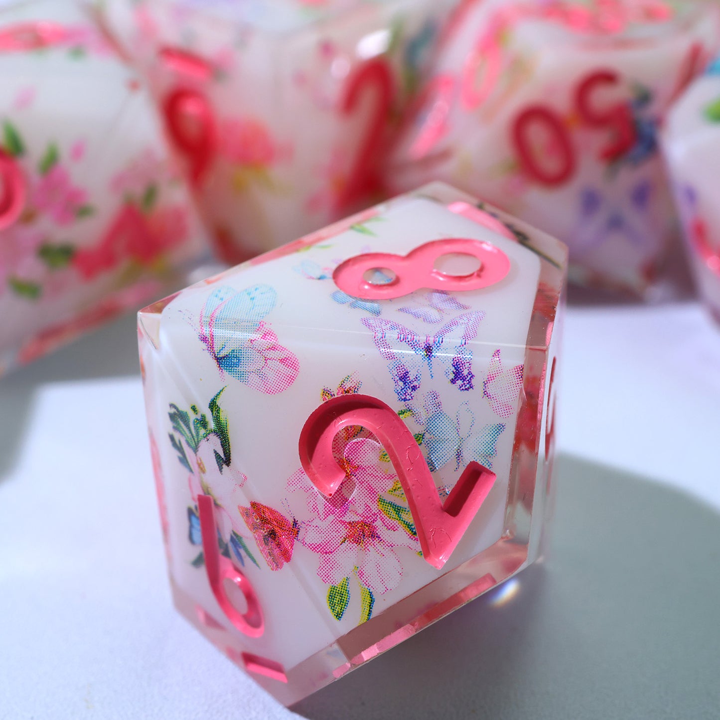 Fey Garden | Art Core Dice | 7 Piece Set