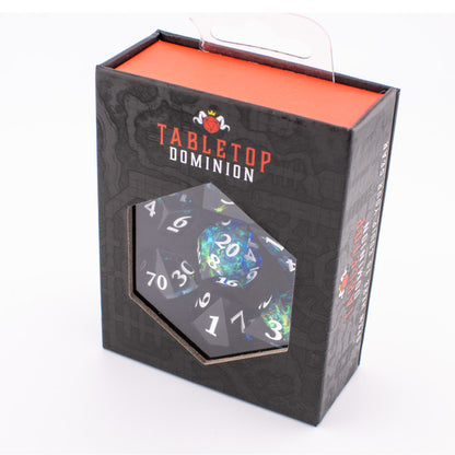 Abyssal Void | Sharp Edge Resin Dice | 7 Piece Set