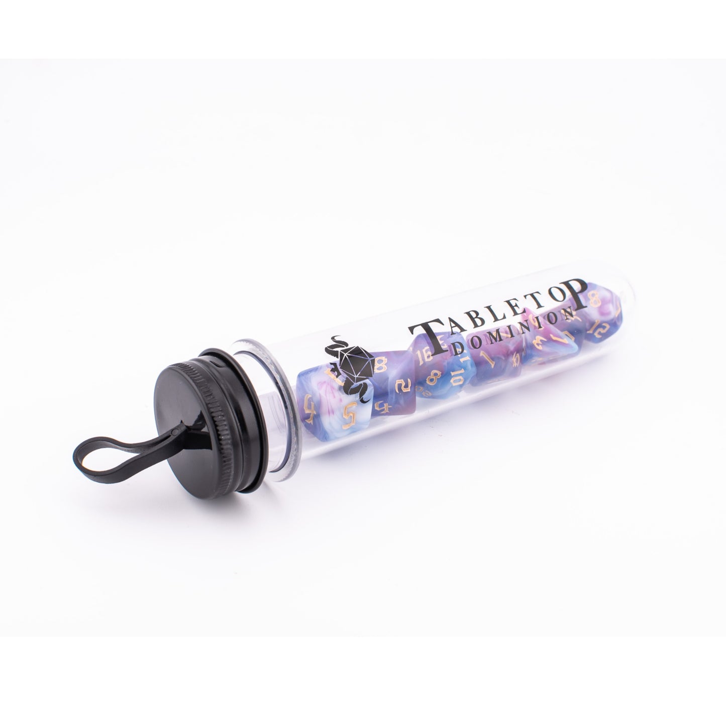 Galaxy Mystic | Acrylic RPG Dice | 7 Piece Set
