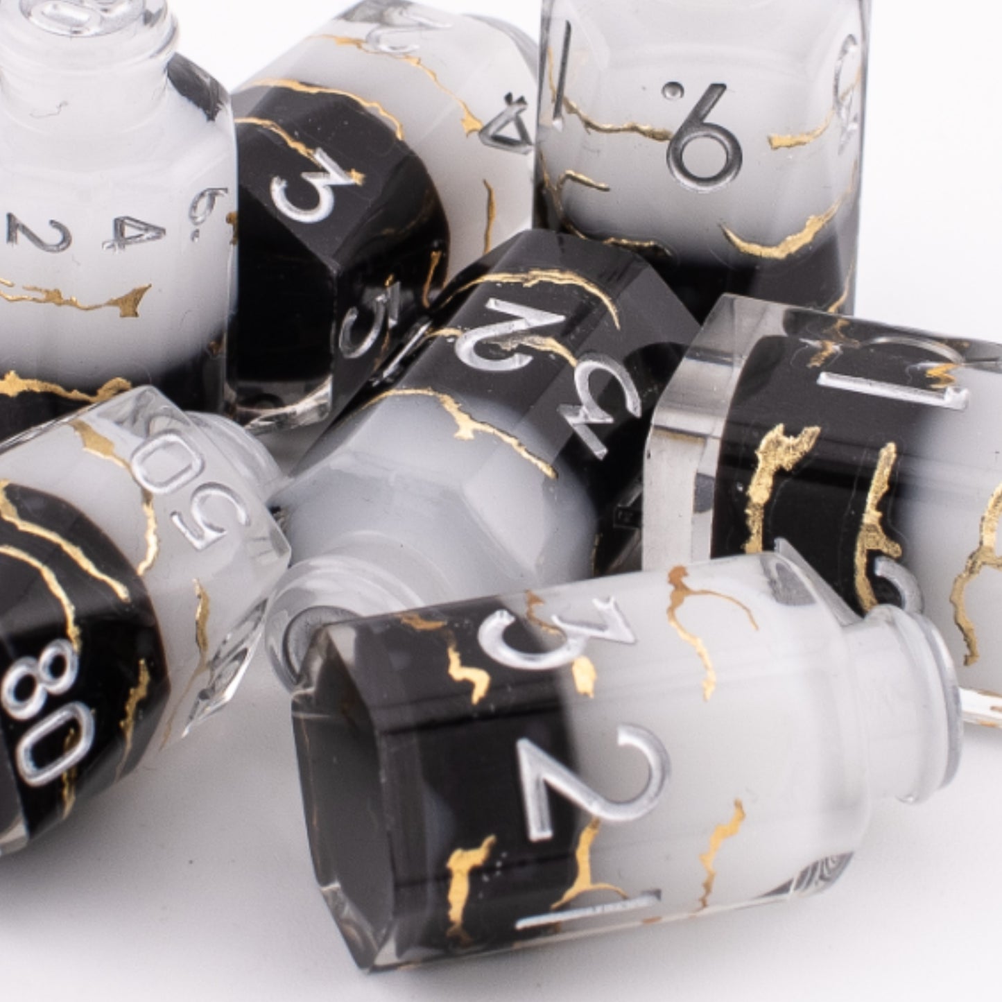 Spirit Elixir | Potion Bottle Resin Dice Set | 7 Piece Set