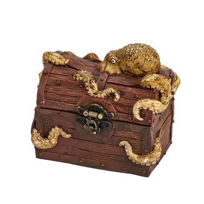 Deepsea Hoard | Brown | Cast Resin Dice Box