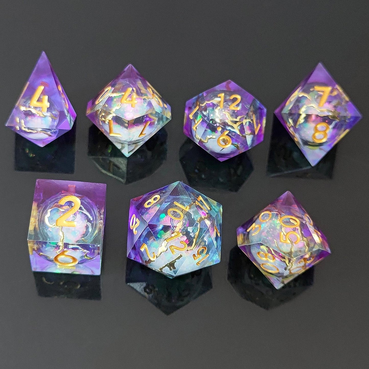 Starbound Elixir | Liquid Core | 7 Piece Dice Set