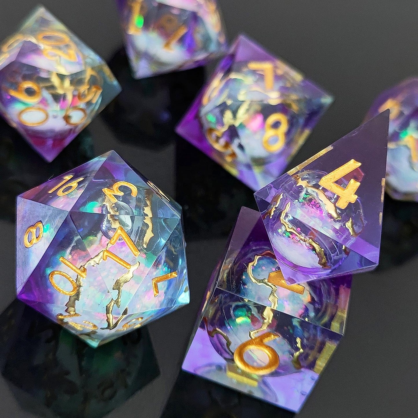 Starbound Elixir | Liquid Core | 7 Piece Dice Set