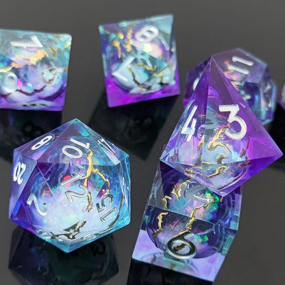 Starlight Elixir | Liquid Core | 7 Piece Dice Set