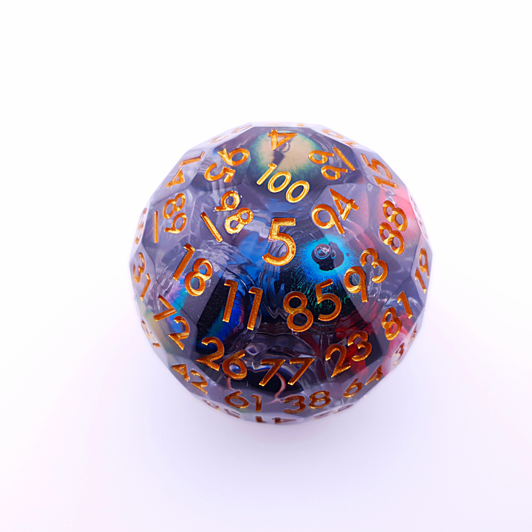 Orb of Chaos | 50mm D100 | Liquid Core Moving Eyes