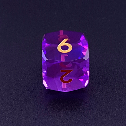 Arcane Prism | Diamond Cut Sharp Edge Resin | 7 Piece Dice Set