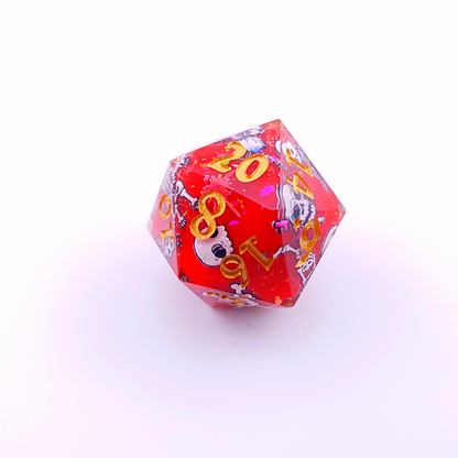 Dance Macabre | Art Core Dice | 7 Piece Set