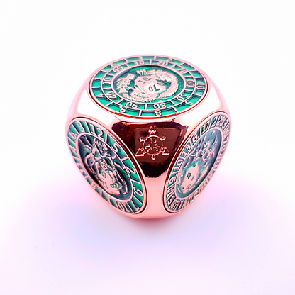 Talisman of Omens | Dice Spinner | Copper Green