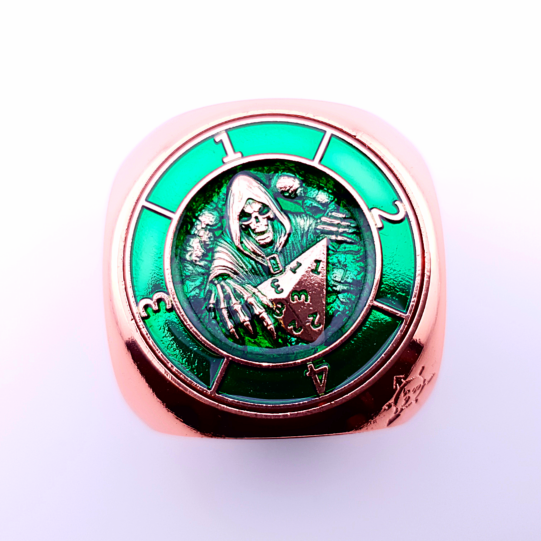 Talisman of Omens | Dice Spinner | Copper Green