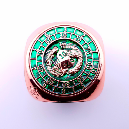 Talisman of Omens | Dice Spinner | Copper Green