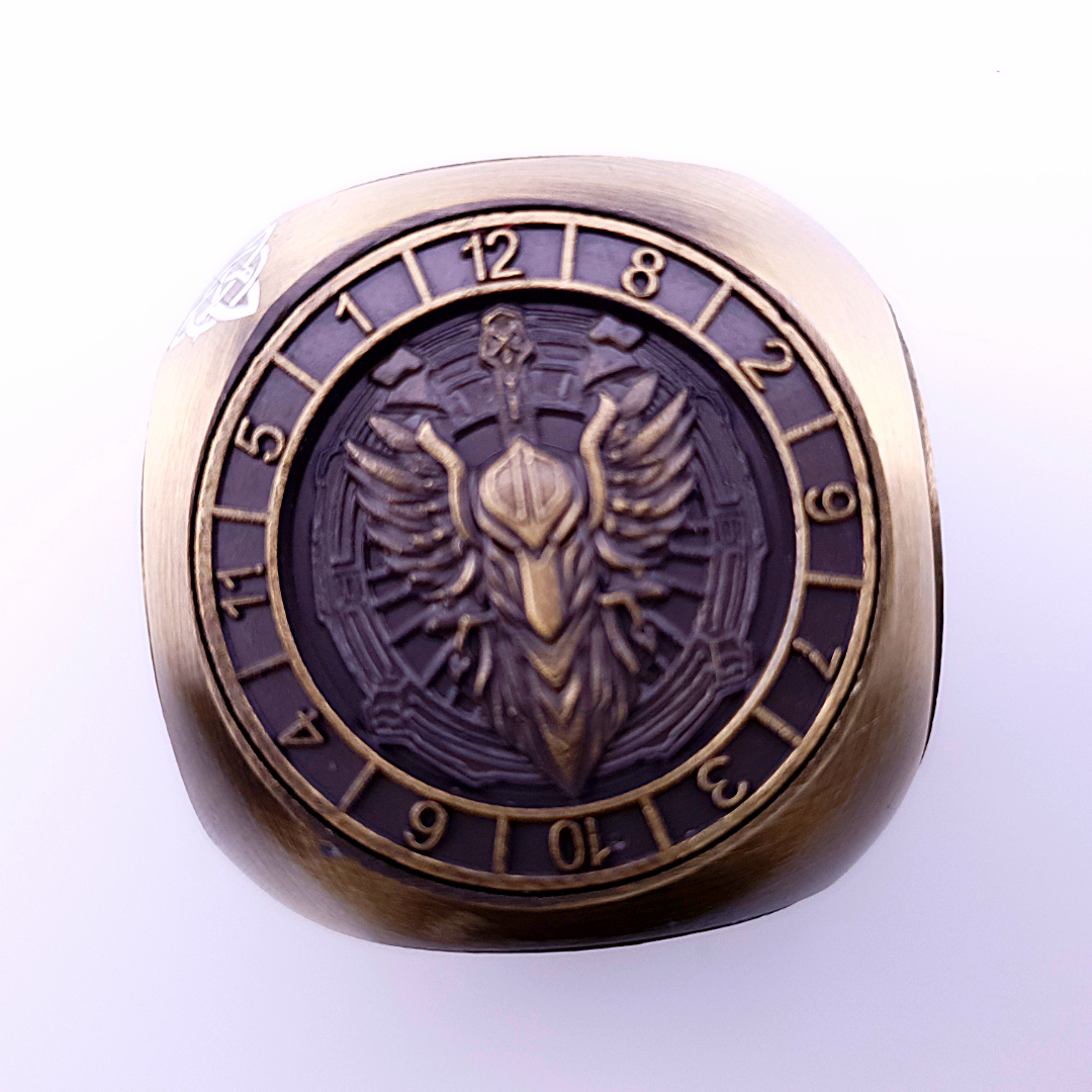 Talisman of Omens | Dice Spinner | Ancient Gold (Pocket Edition)