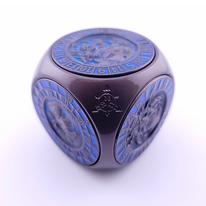 Talisman of Omens | Dice Spinner | Black Blue