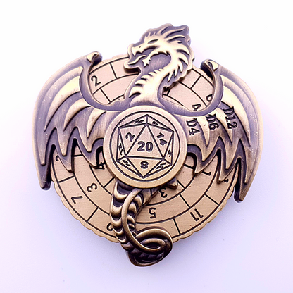 Dragons Destiny | Dice Spinner | Bronze