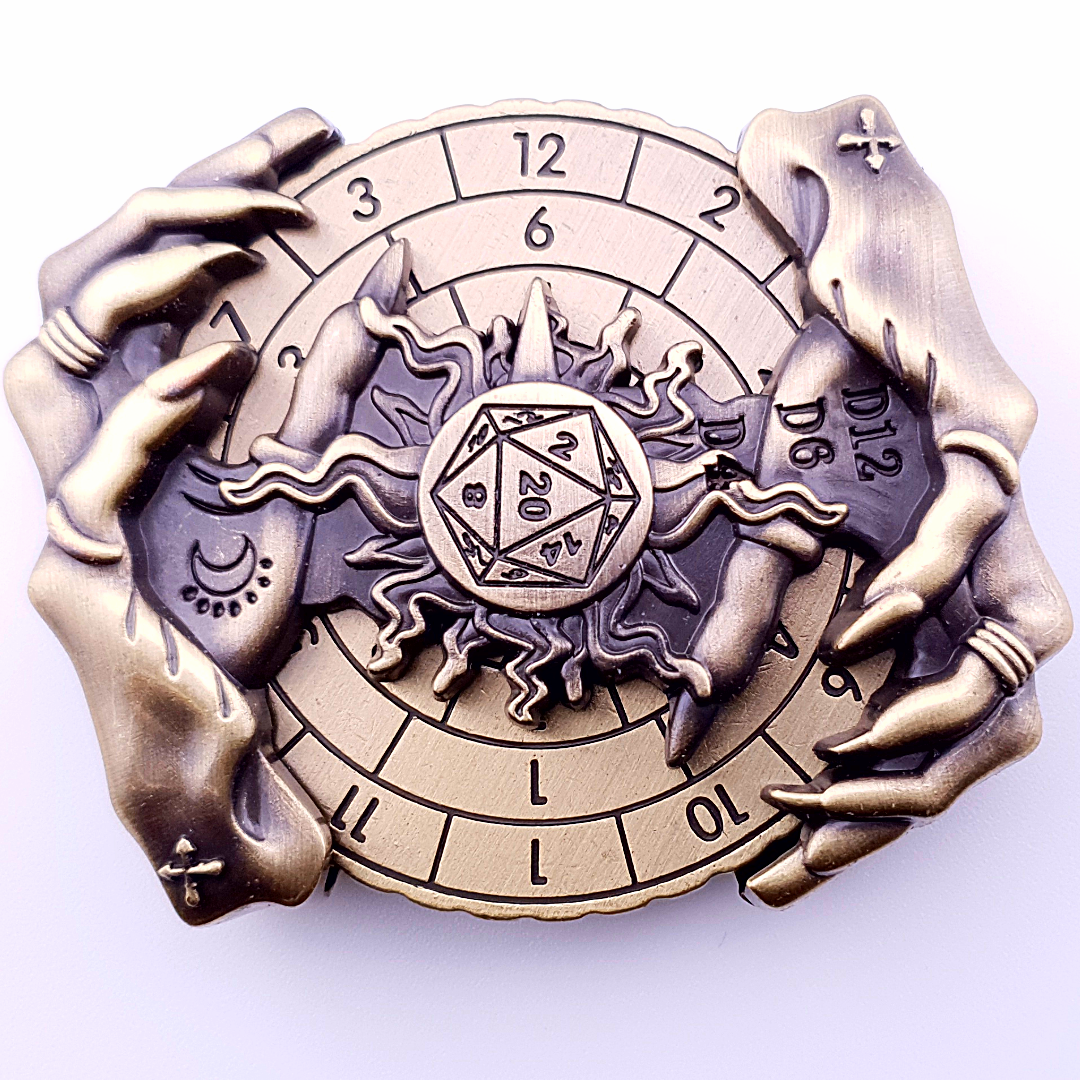 Hands of Fate | Dice Spinner | Bronze