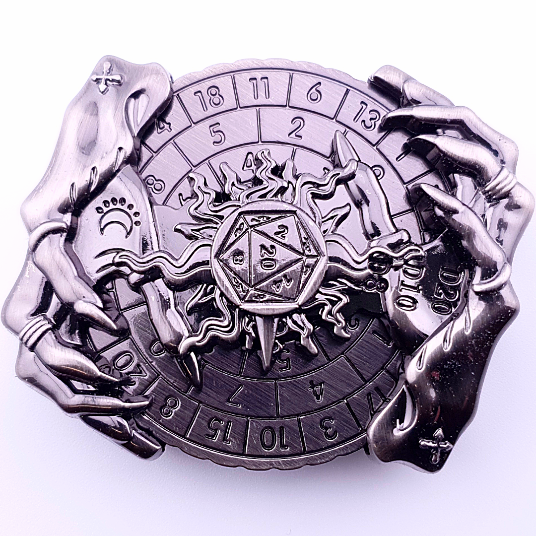 Hands of Fate | Dice Spinner | Ancient Silver