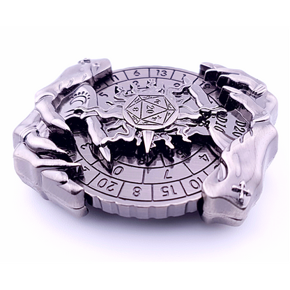 Hands of Fate | Dice Spinner | Ancient Silver