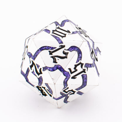 Astral Ore | Oversized D20 | Solid Metal | Single Die
