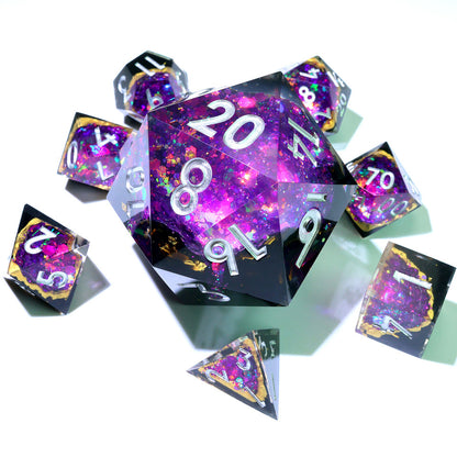 Regal Relic | 33mm D20 | Oversized Geode Dice