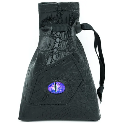 Dragon's Vault | Purple Eye | Vegan Leather Dice Bag