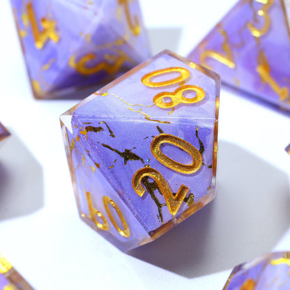 Lunari Whisper | Art Core Dice | 7 Piece Set