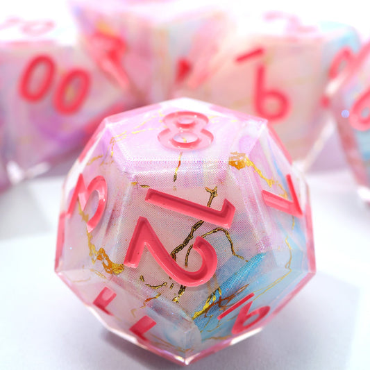 Lunaris Drift | Art Core Dice | 7 Piece Set