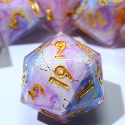 Glimmerveil | Art Core Dice | 7 Piece Set