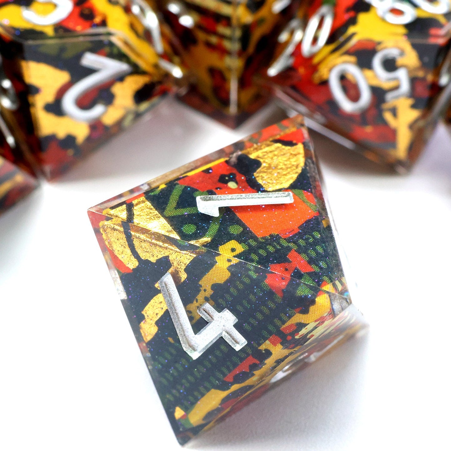 Hexbound Relic | Art Core Dice | 7 Piece Set
