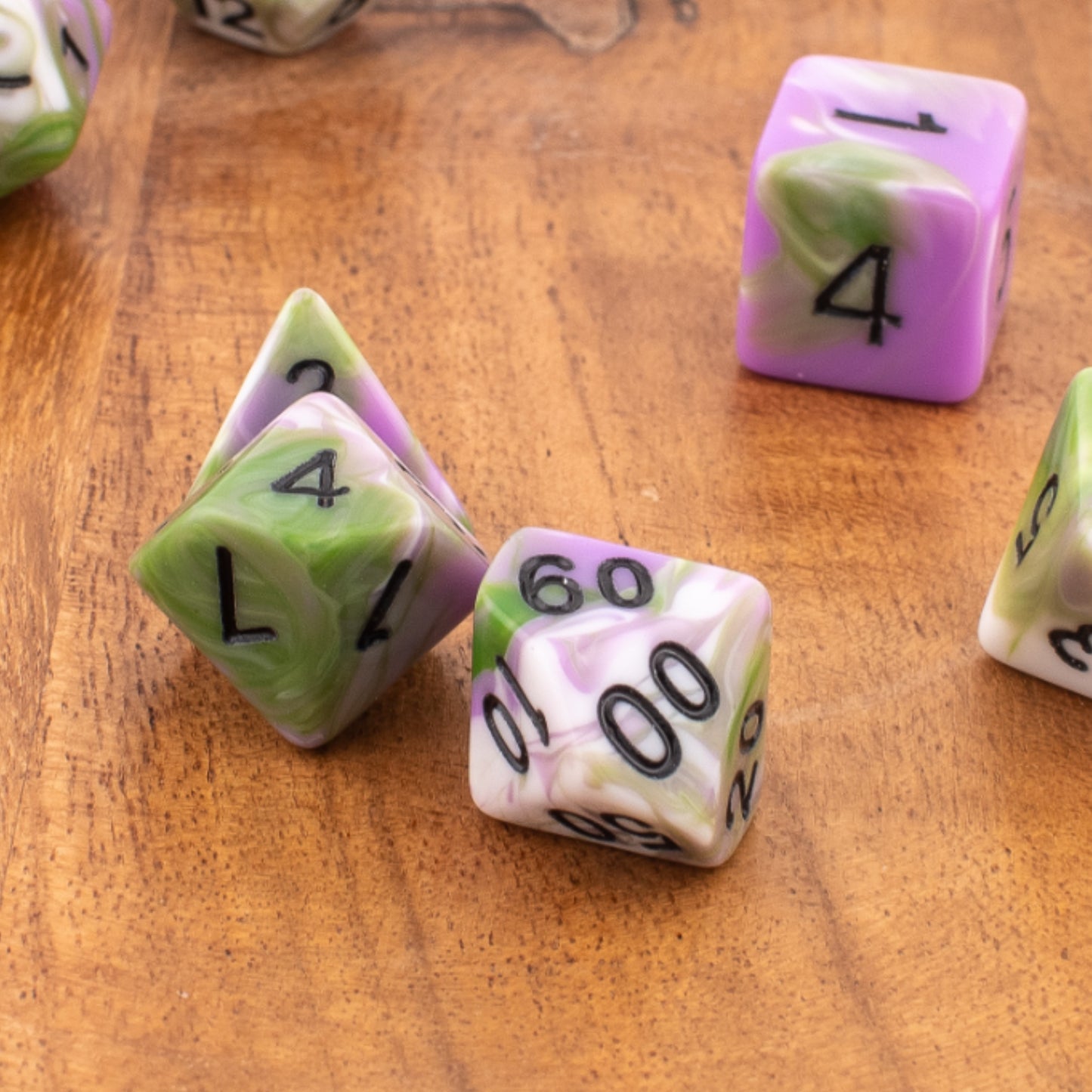 Astral Haze | Polyhedral Dice Set | Acrylic | 7 Piece Set