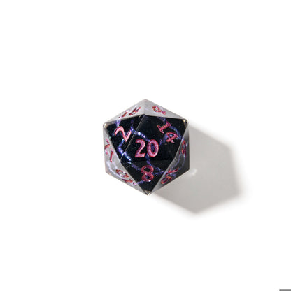 Violet Rift | Art Core Dice| 7 Piece Set