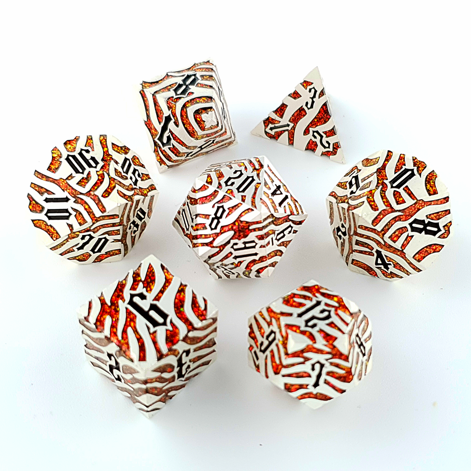 Tiger's Blood | Solid Metal | 7 Piece Set