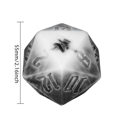 Critical Cleanse | 55mm D20 Soap | Black & White