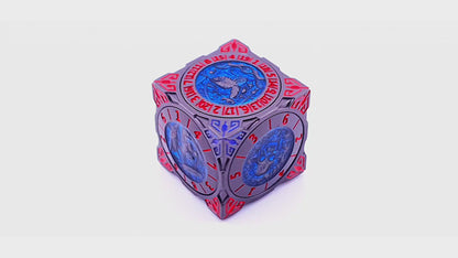 Talisman of Fate | Dice Spinner | Black Red