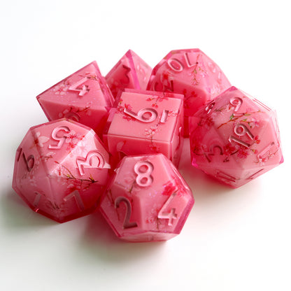 Candied Blossom | Art Core Dice| 7 Piece Set