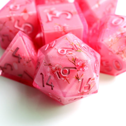 Candied Blossom | Art Core Dice| 7 Piece Set