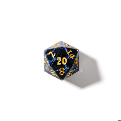 Cosmic Fracture | Art Core Dice| 7 Piece Set